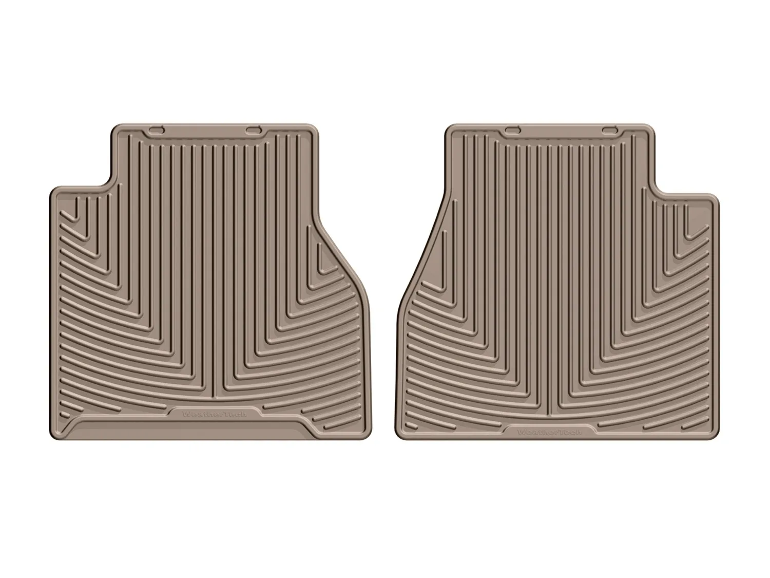 WeatherTech All Weather Floor Mats; Tan; Rear;