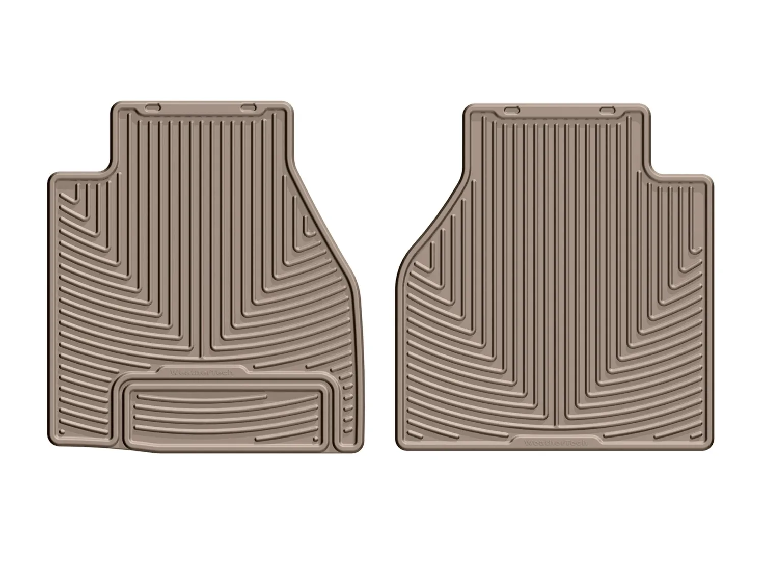 WeatherTech All Weather Floor Mats; Tan; Rear;