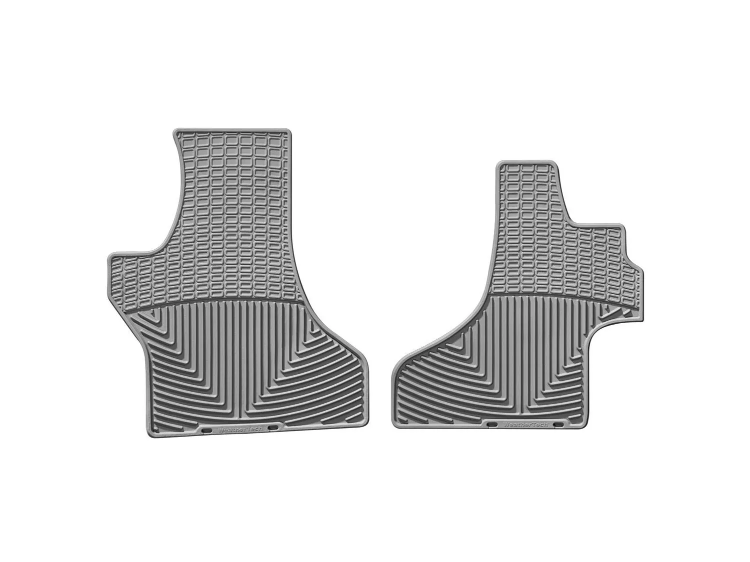 WeatherTech All Weather Floor Mats; Gray; Front;