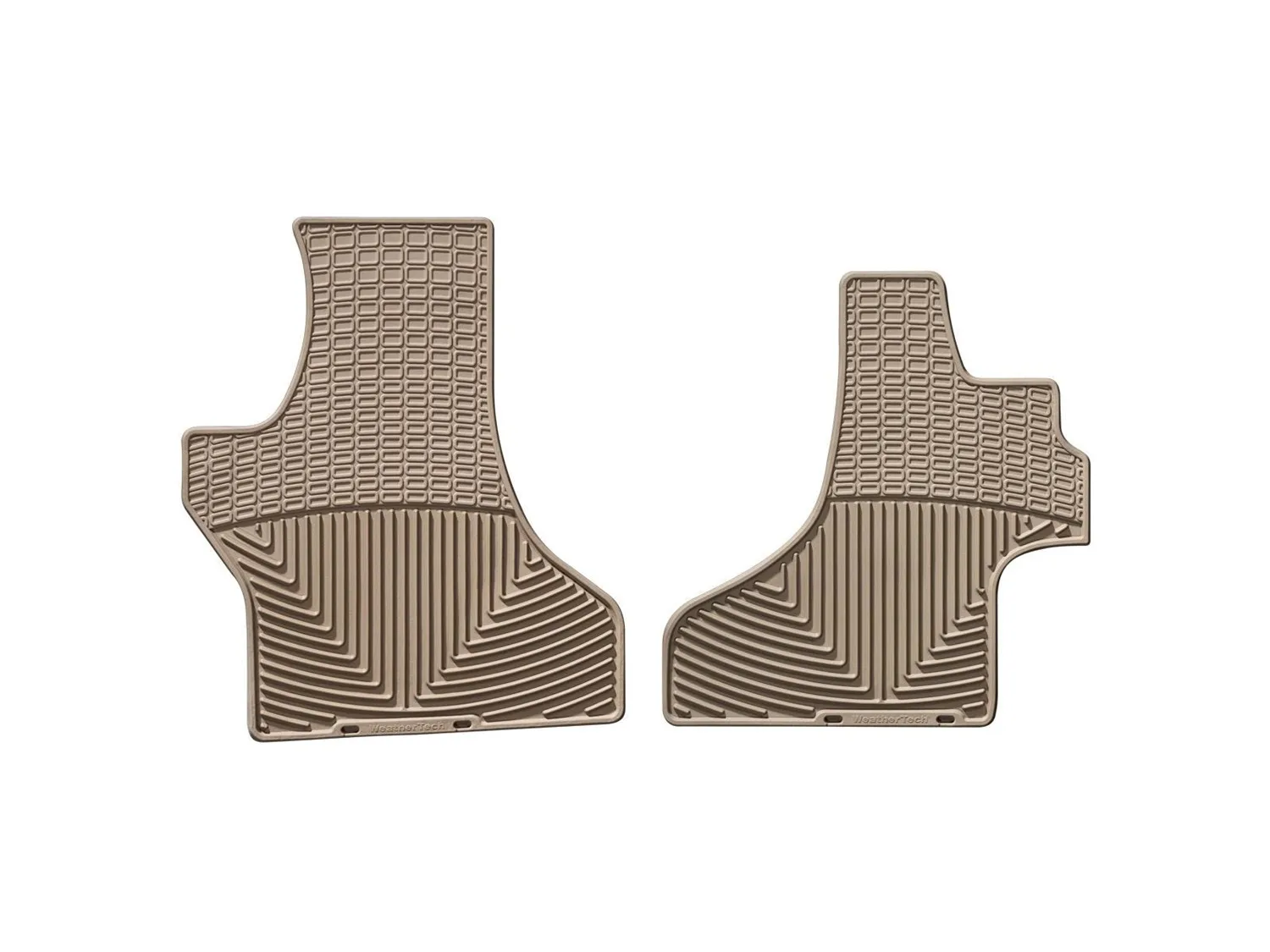 WeatherTech All Weather Floor Mats; Tan; Front;