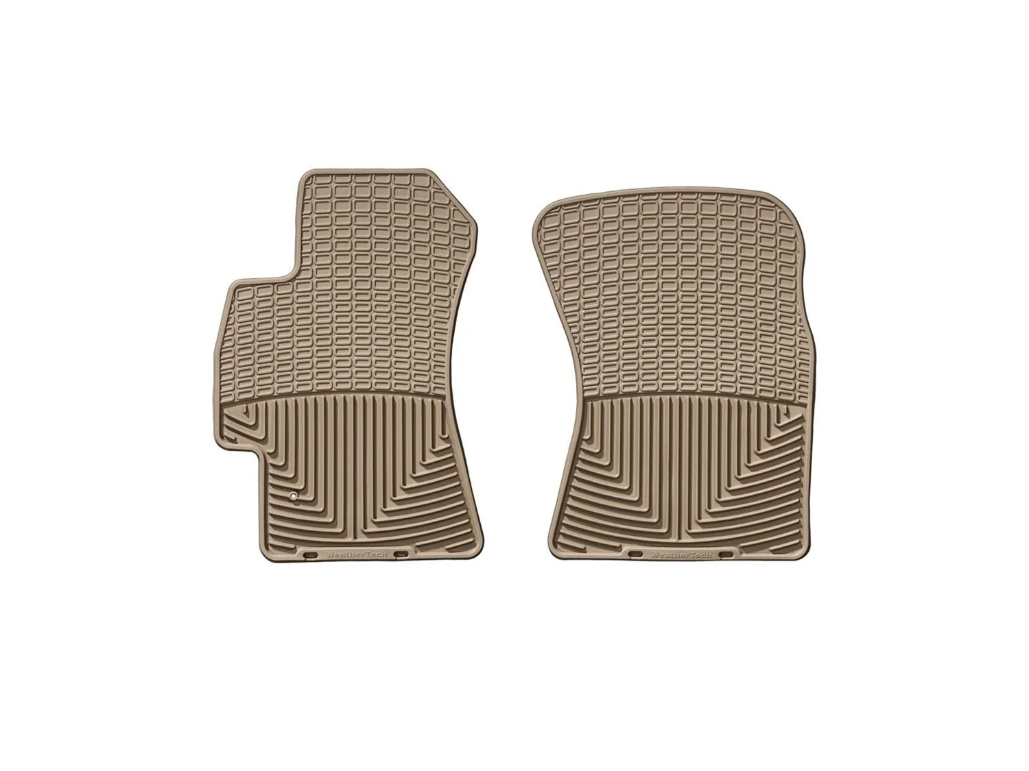 WeatherTech All Weather Floor Mats; Tan; Front;