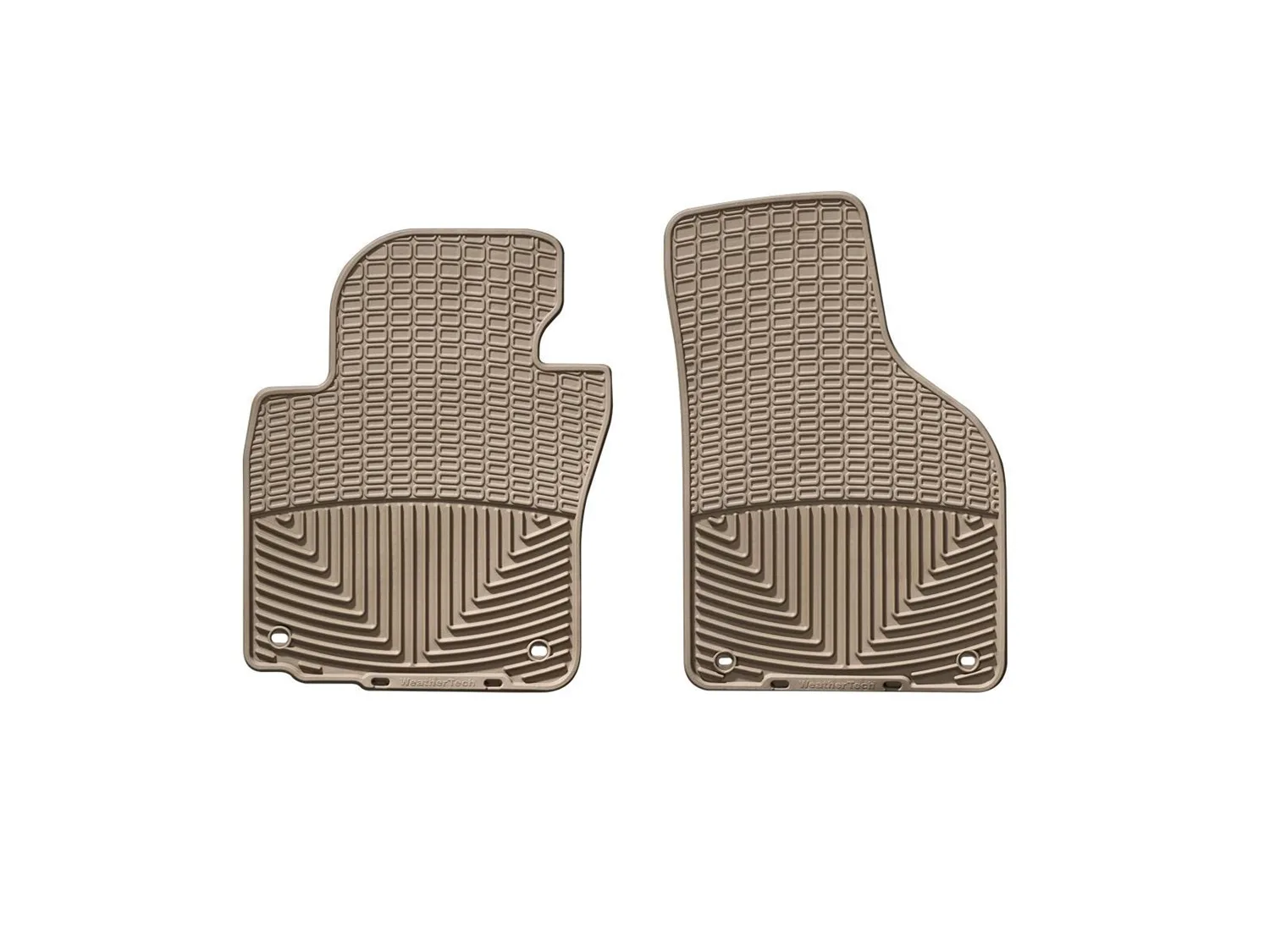 WeatherTech All Weather Floor Mats; Tan; Front;