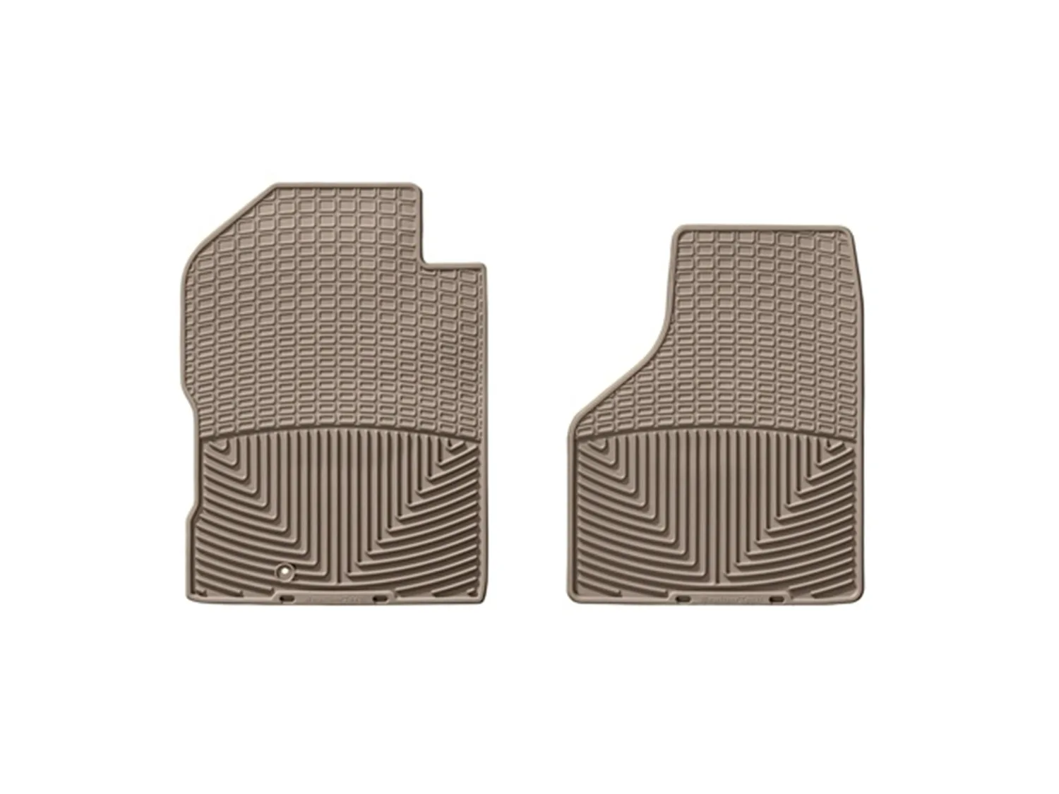 WeatherTech All Weather Floor Mats; Tan; Front;