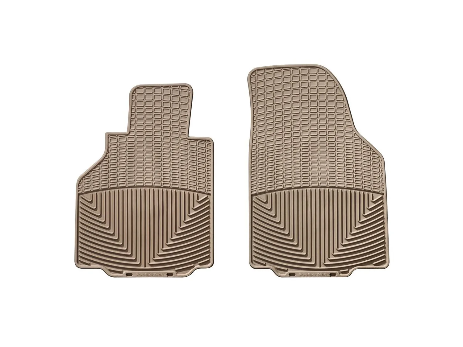 WeatherTech All Weather Floor Mats; Tan; Front;