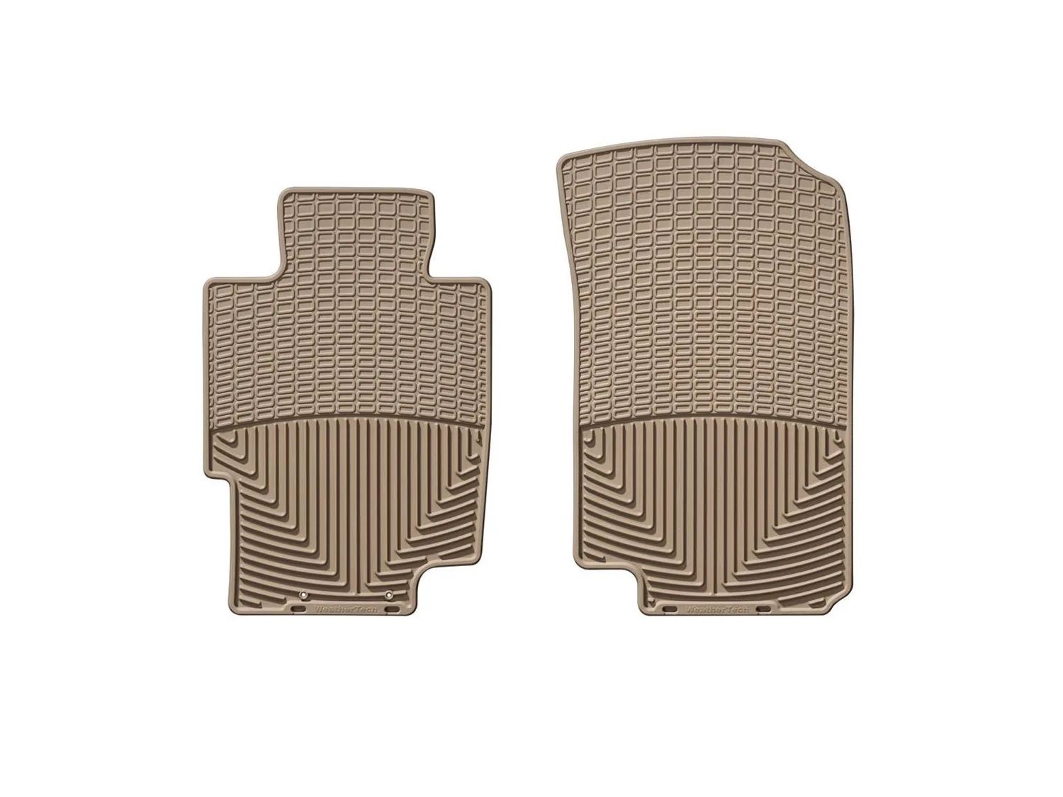 WeatherTech All Weather Floor Mats; Tan; Front;