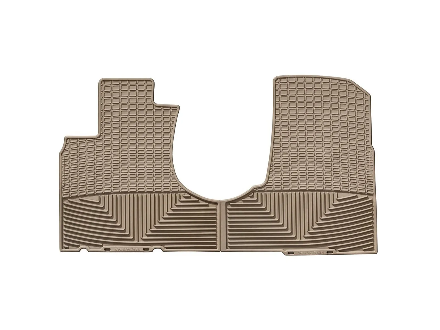 WeatherTech All Weather Floor Mats; Tan; Front;