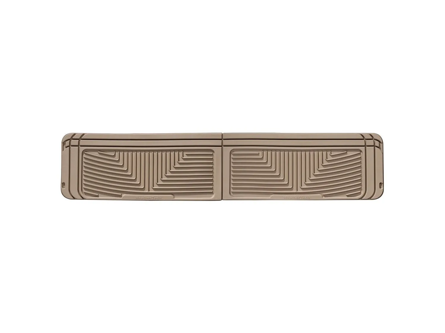 WeatherTech All Weather Floor Mats; Tan; Third Row;
