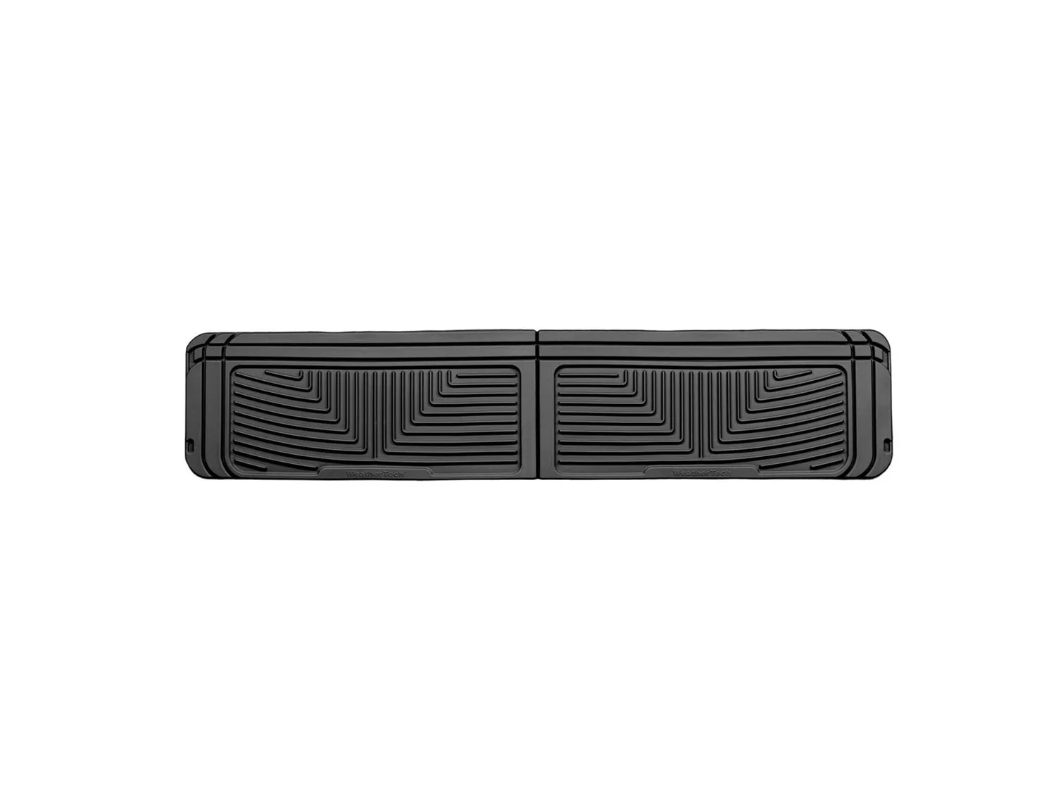 WeatherTech All Weather Floor Mats; Black; Third Row;