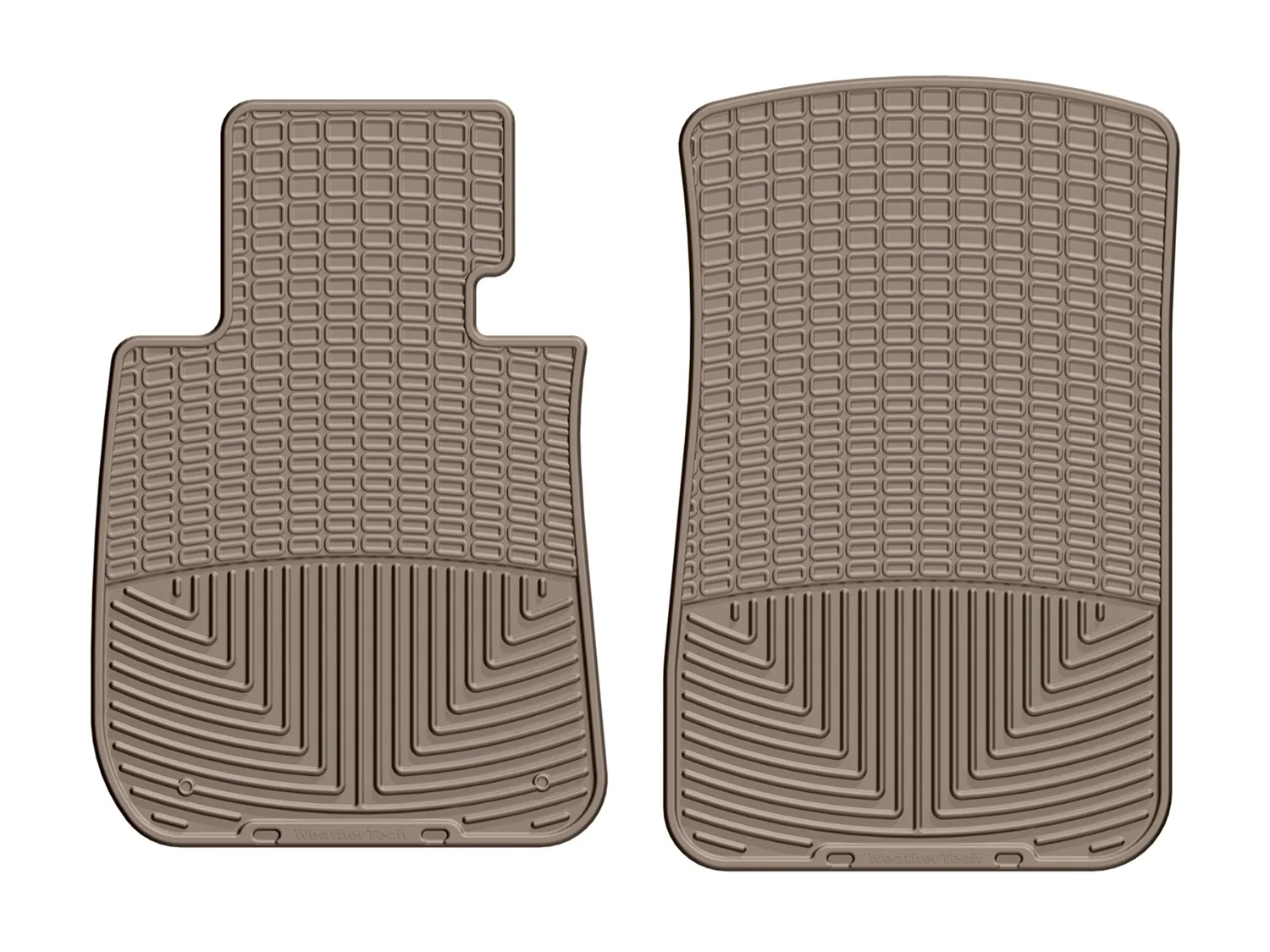 WeatherTech All Weather Floor Mats; Tan; Front;