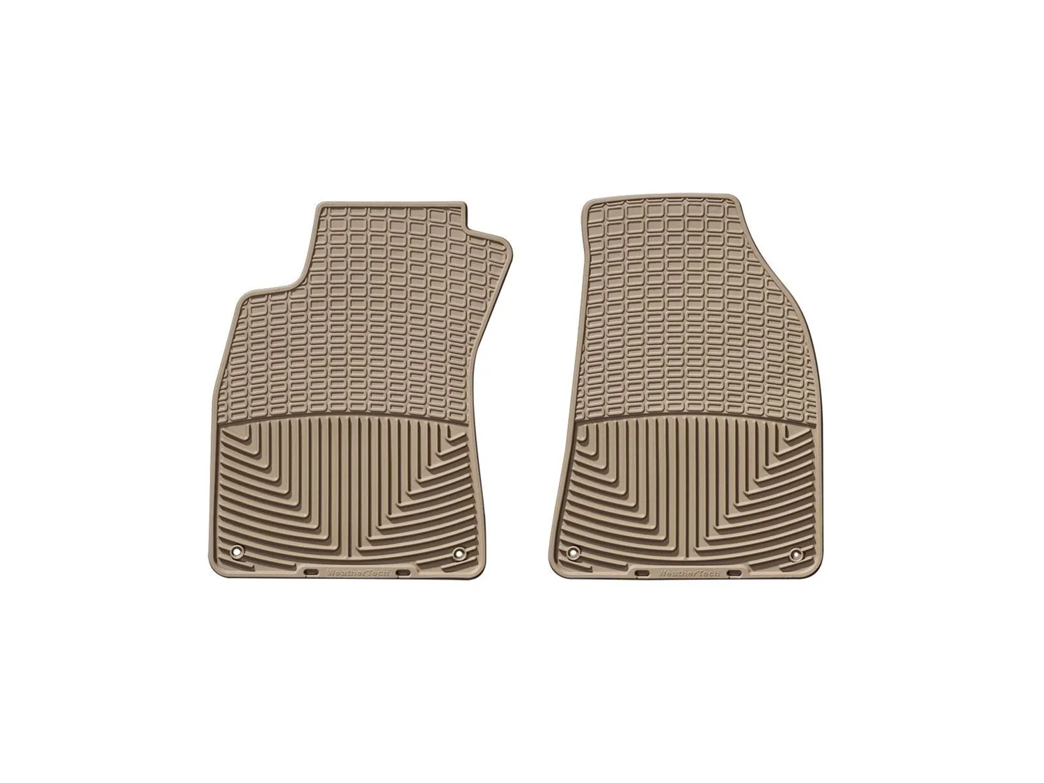 WeatherTech All Weather Floor Mats; Tan; Front;