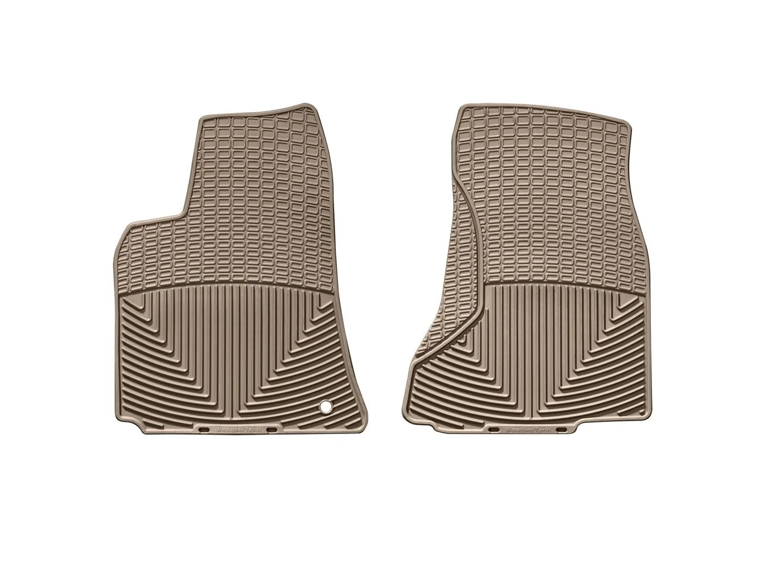 WeatherTech All Weather Floor Mats; Tan; Front;