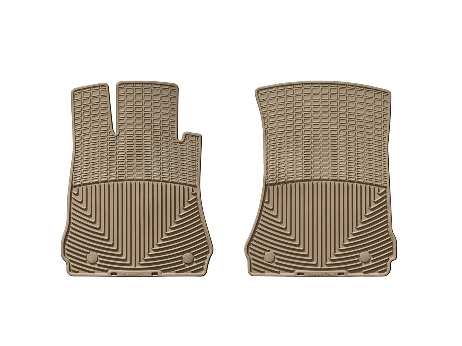 WeatherTech All Weather Floor Mats; Tan; Front;