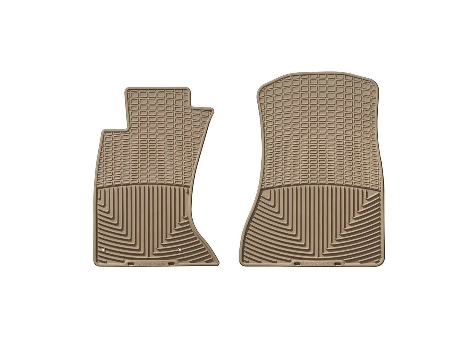 WeatherTech All Weather Floor Mats; Tan; Front;