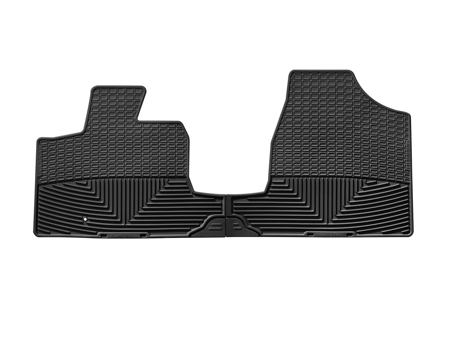 WeatherTech All Weather Floor Mats; Black; Front;