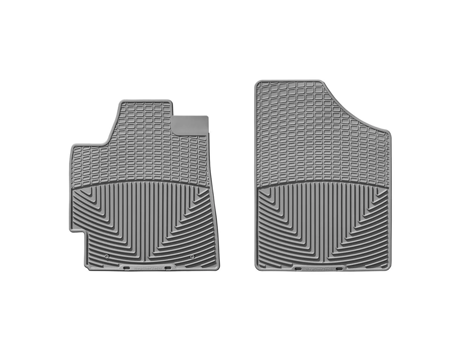 WeatherTech All Weather Floor Mats; Gray; Front;