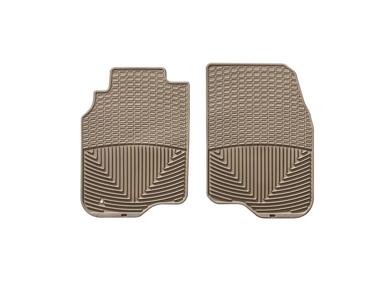 WeatherTech All Weather Floor Mats; Tan; Front;