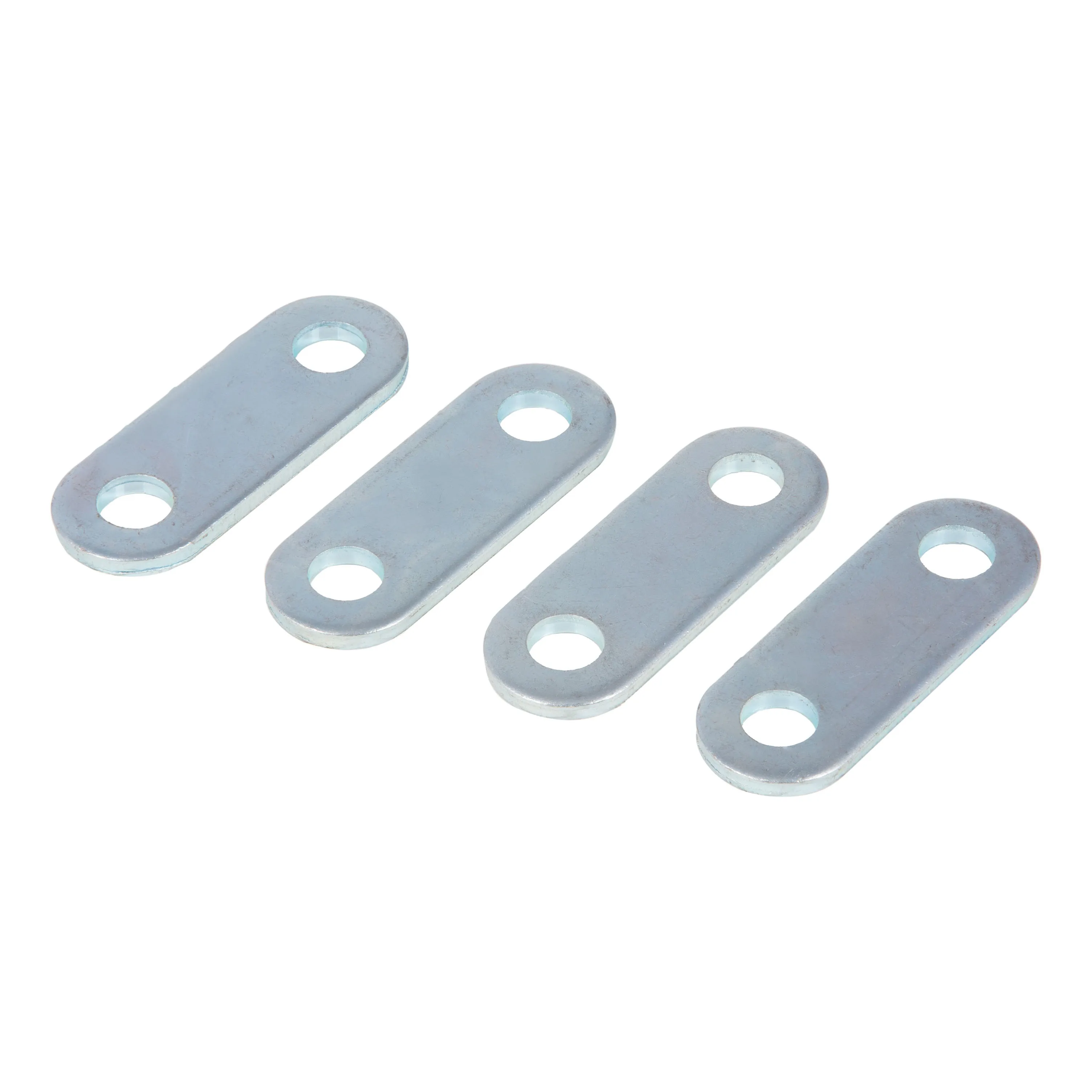 Shackle Links, 0.224" Thickness, 2-1/4" Center-to-Center, 4 Pack