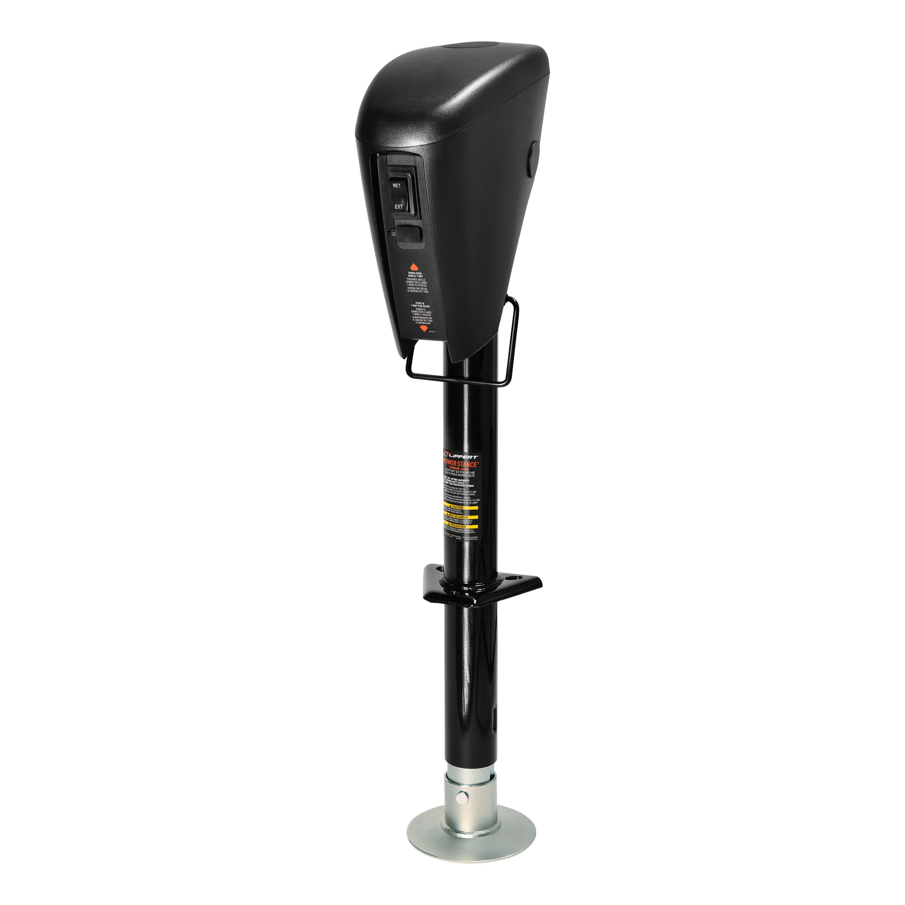 Lippert Power Stance Tongue Jack, 3,500 lbs