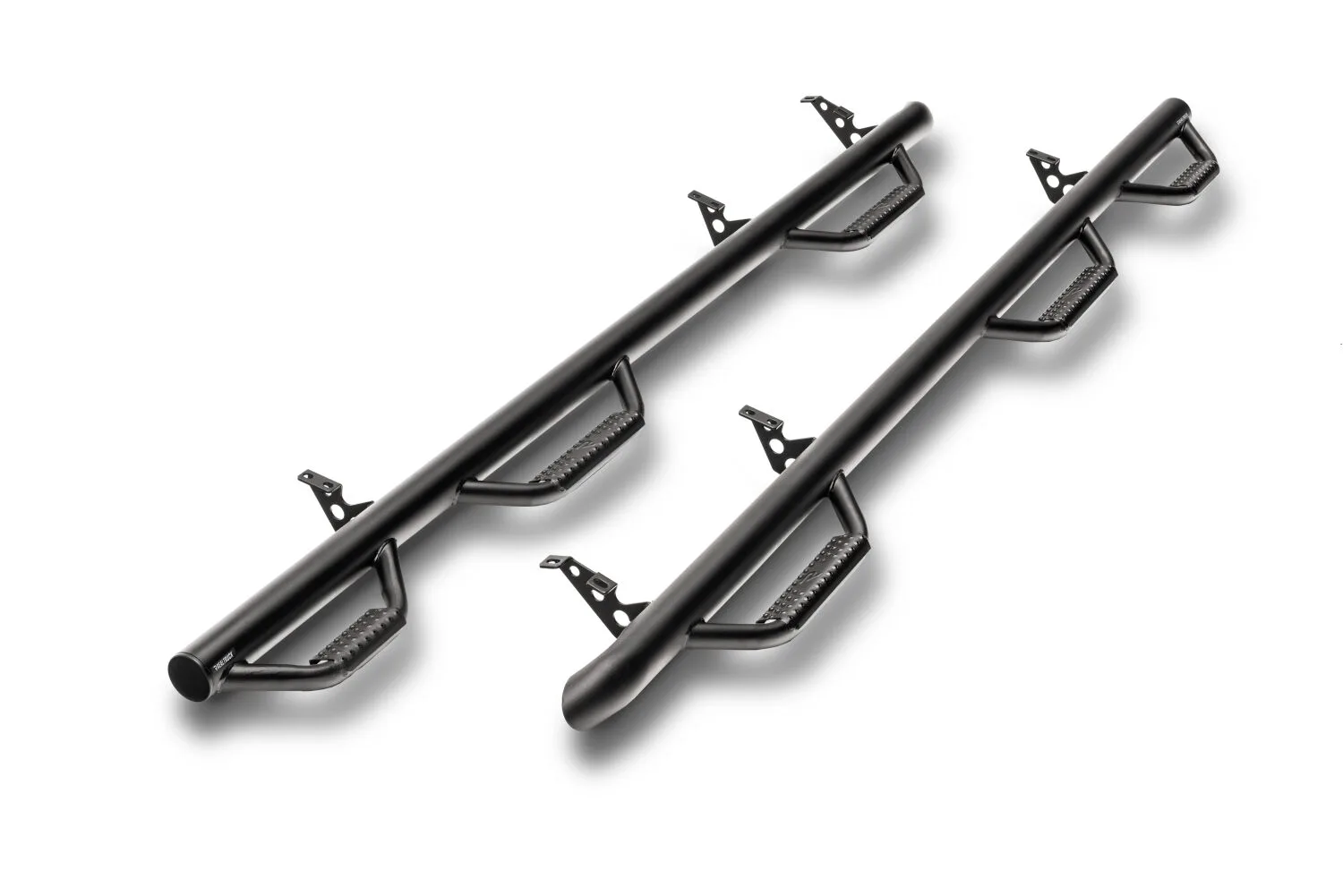 N-Fab Nerf Step - W2W w/Bed Acs (3 Stps) - 99-16 F250/350 6'9" SuperCab SRW - TXBlk