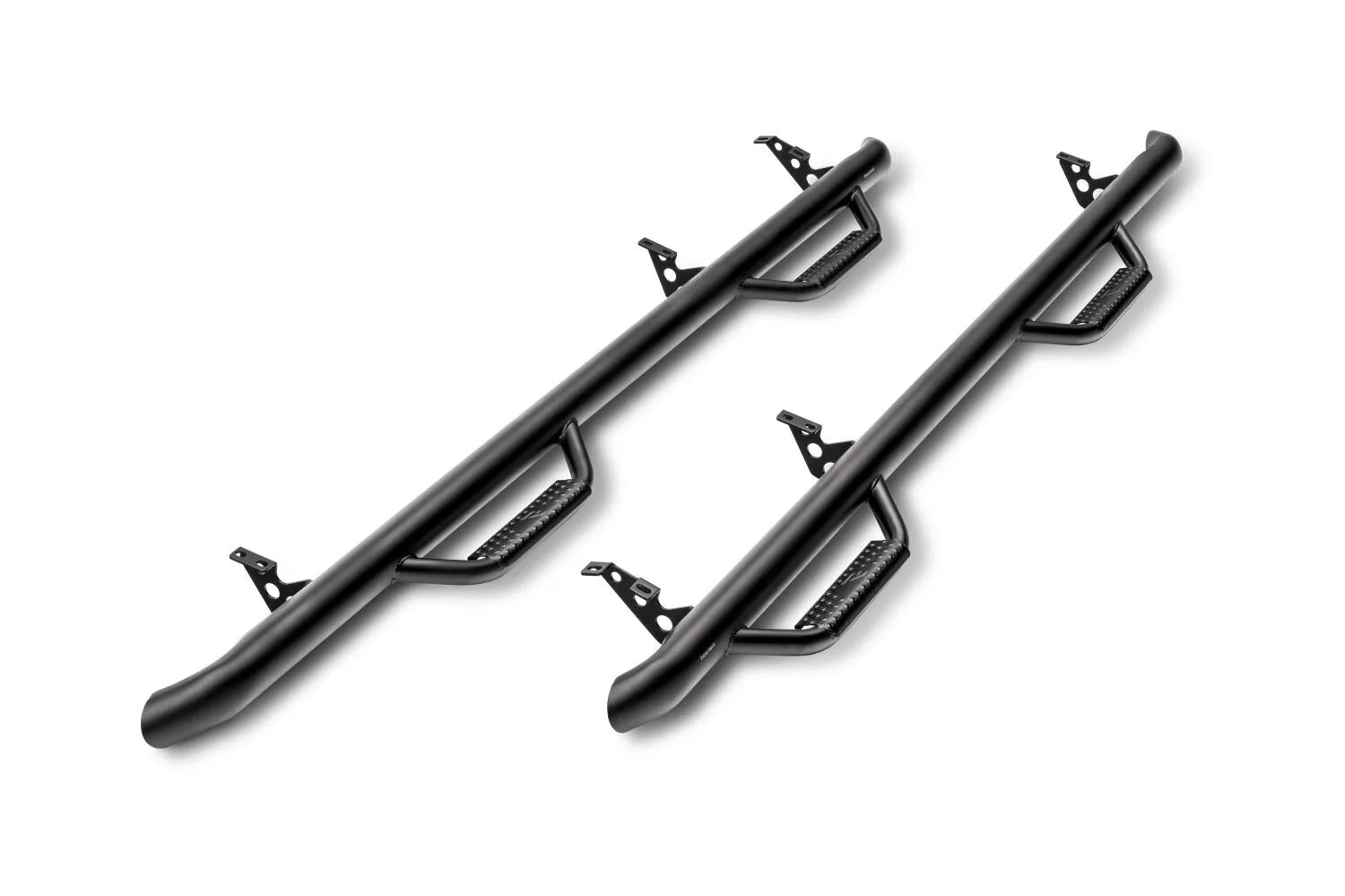N-Fab Nerf Step - Cab Len (2 Stps) - 99-16 F250/350/450/550 Crew - TX Blk