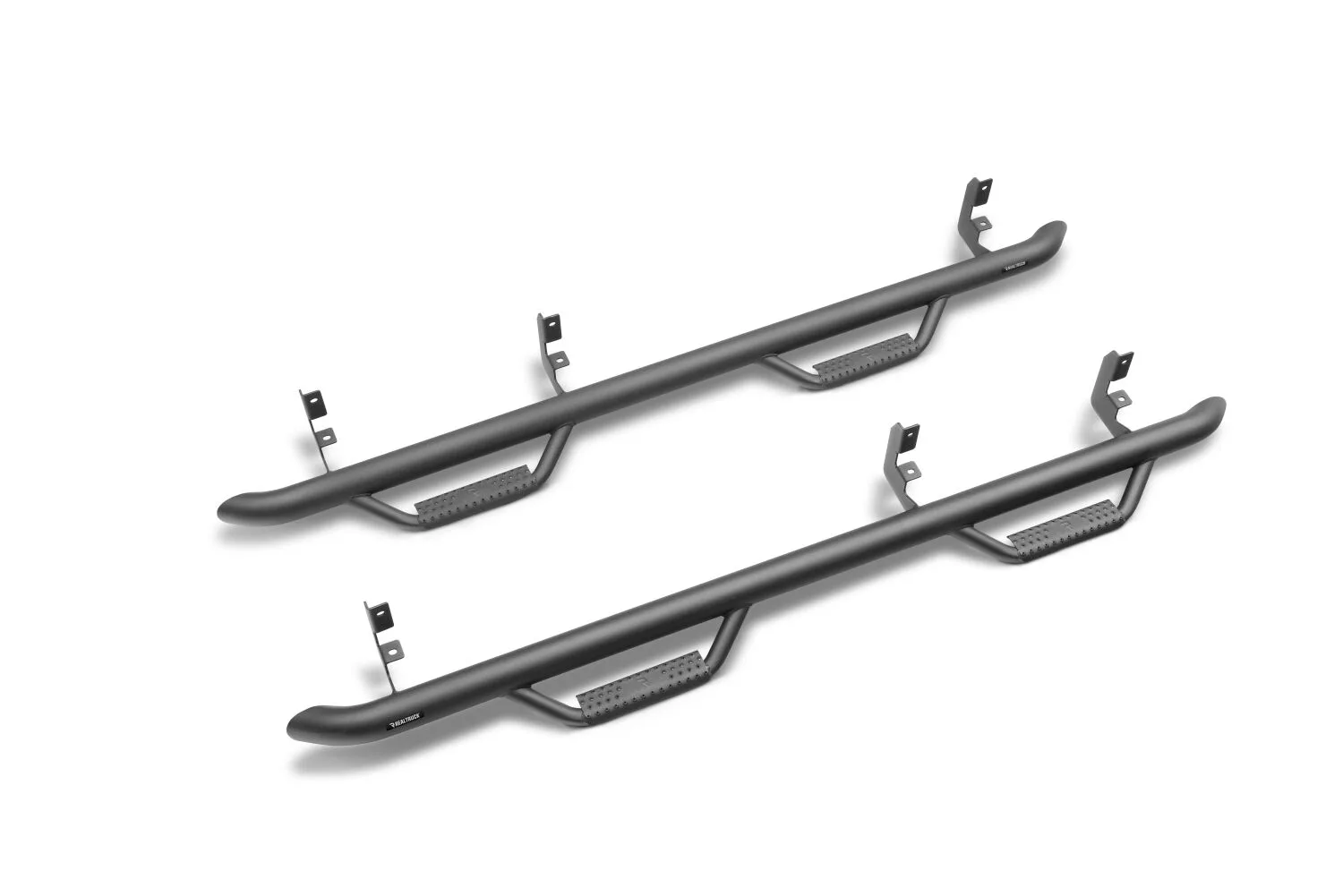 N-Fab Nerf Step - Cab Len (2 Stps) - 19(NewBody)-24 Silv/Sierra1500/20-24HD Crew-TXBlk