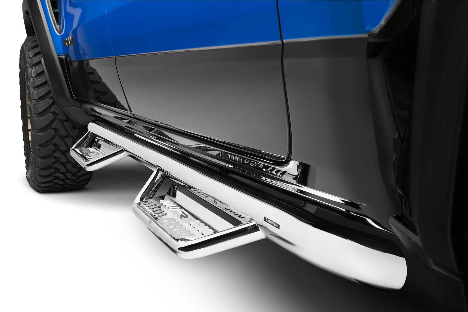 BKES-NFBnfab-podium-ss-stainless-steel-2022-ram-1500-trx-blue-studio-03