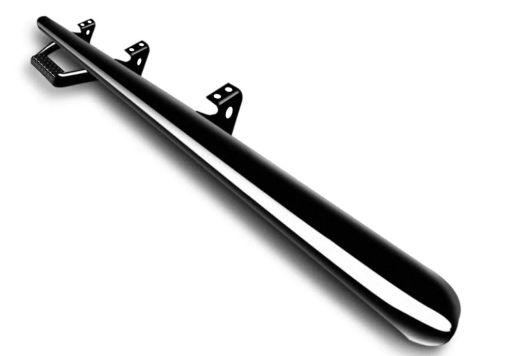 N-Fab Nerf Step - W2W w/Bed Acs (2 Stps) - 17-24 F250/350/450 8' Reg - Gloss Blk