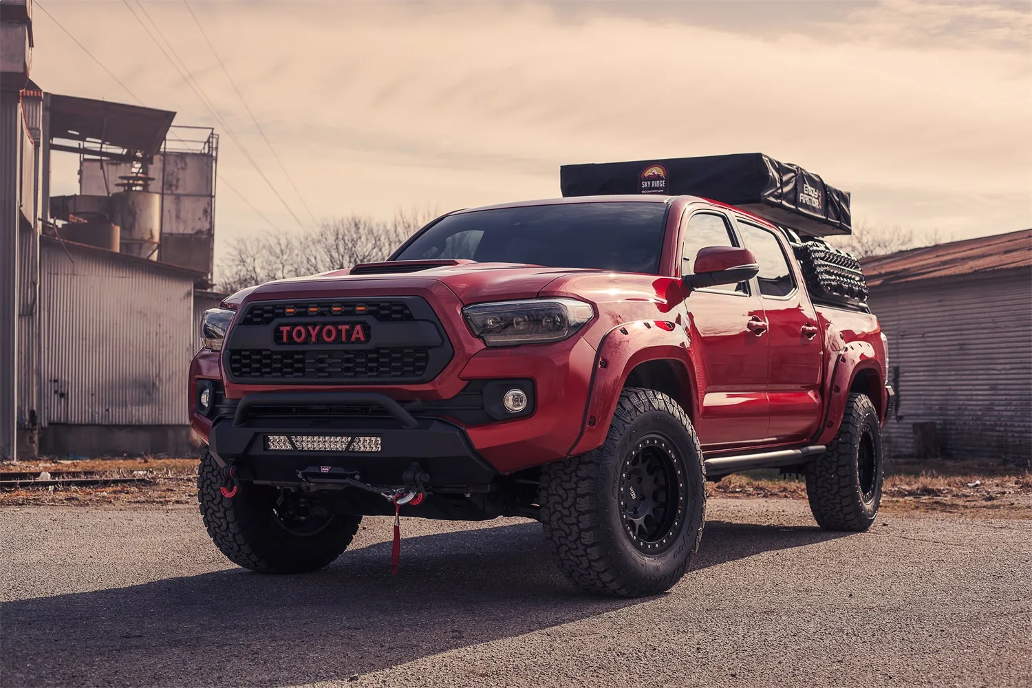 BKKM-2021_SEMA_Red_Tacoma_Shoot-1
