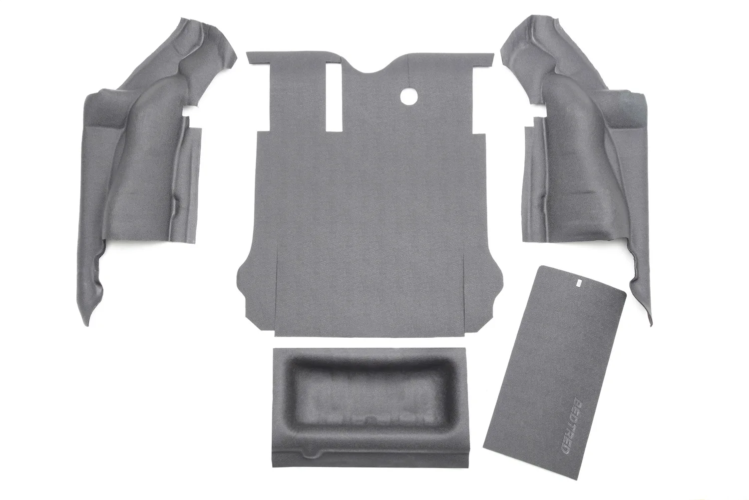BedTred® Cargo Kit JEEP BEDTRED 07-10 JK UNLTD 4DR RR 5PC CARGO KIT (INC TLGTE/TUB LINER)