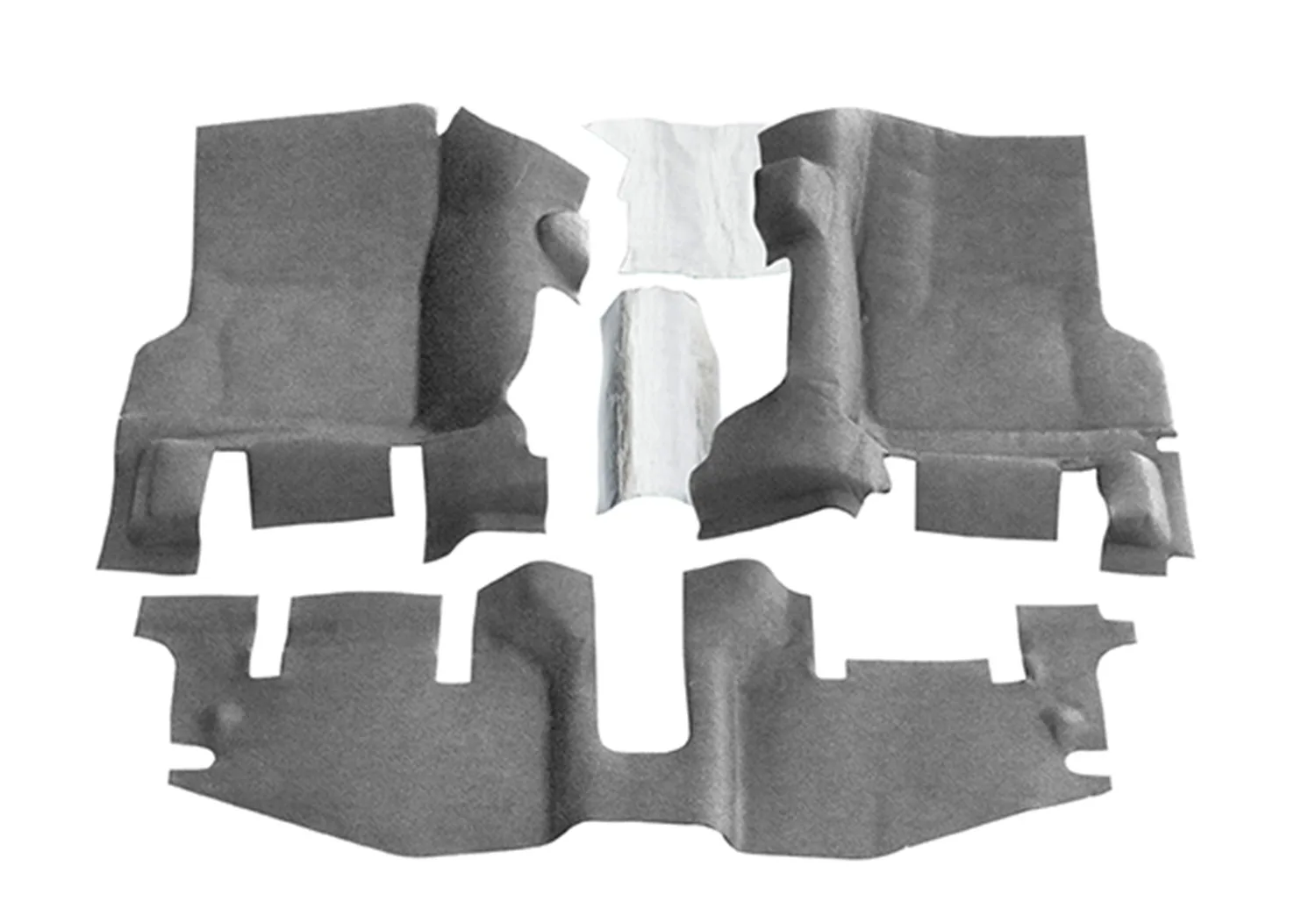 BedTred® Floor Kit JEEP BEDTRED 97-06 TJ/LJ FRNT 3PC FLR KIT (W/O CNTR CNSL)-HT SHLDS SPEC ORDR