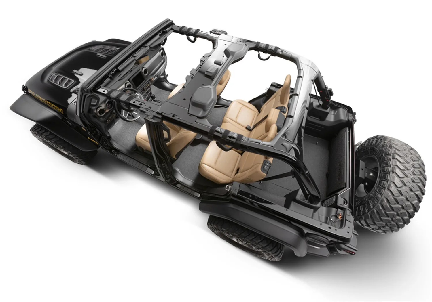 BedTred® Floor Kit JEEP BEDTRED 18+JL 2DR FRNT