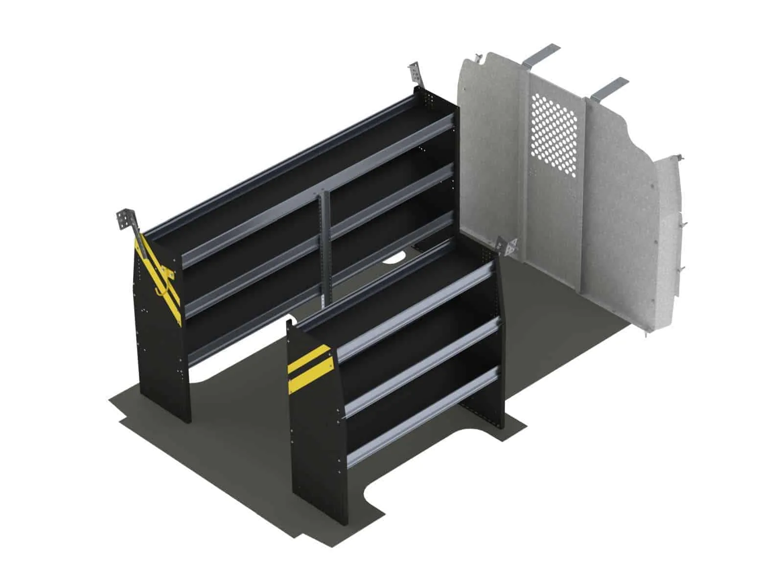 Ranger Design Contractor Van Shelving Package, Chevrolet Express, 135”  WB - GSR-10