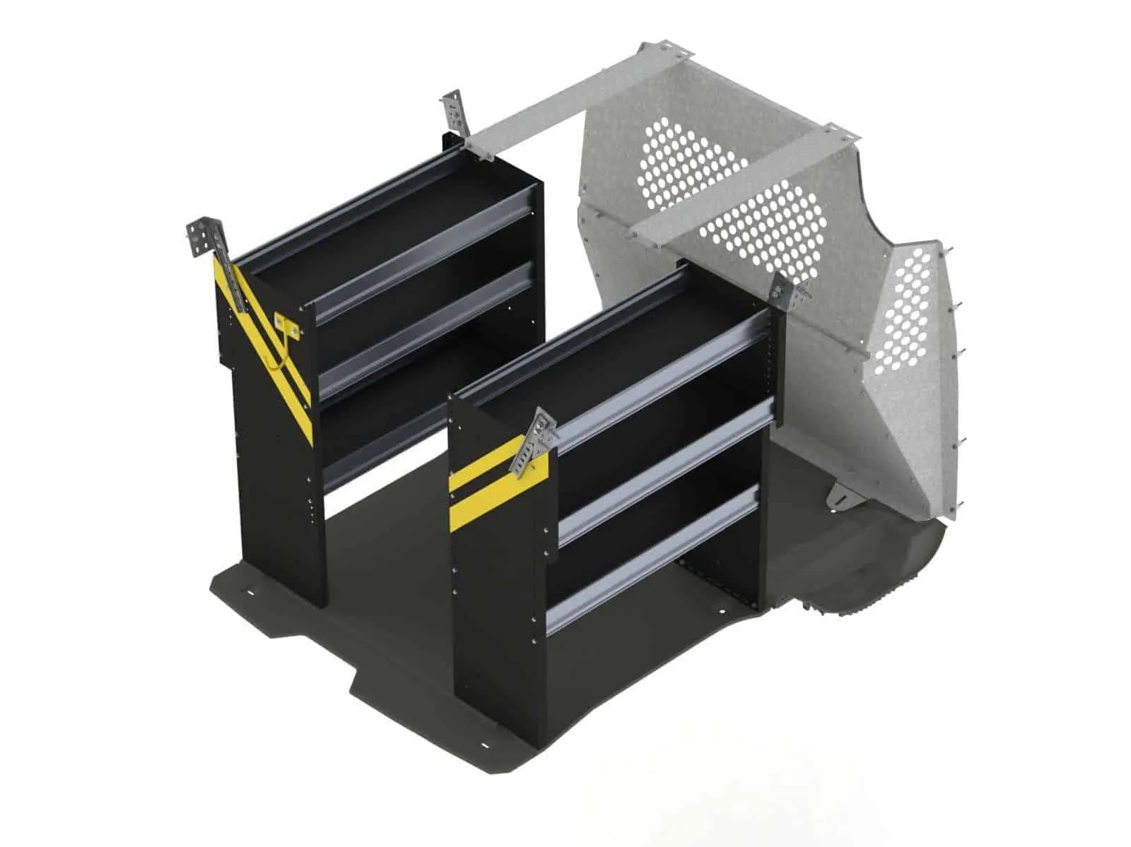 Ranger Design Contractor Van Shelving Package, Ford Transit Connect - TCS-10