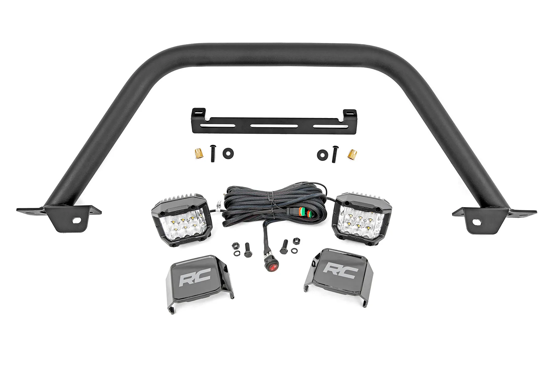 Safari Bar - 3" OSRAM (Pair) - Wide - OE Modular Steel - Ford Bronco (21-25)