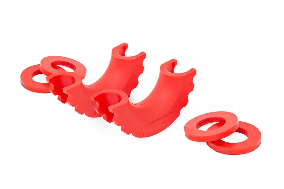D-Ring Isolator Kit - Pair - Red