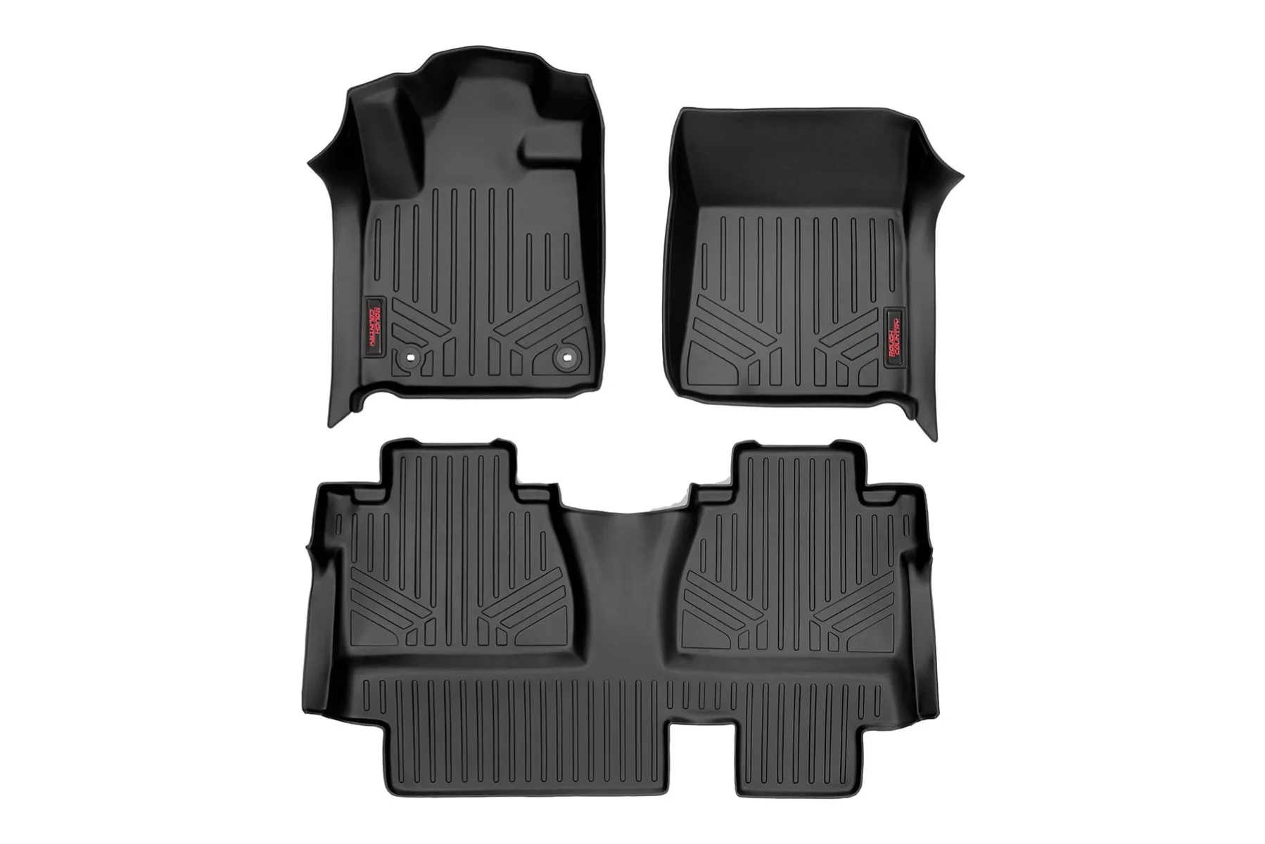 Floor Mats - FR & RR - Double Cab - Toyota Tundra 2WD/4WD (2014-2021)