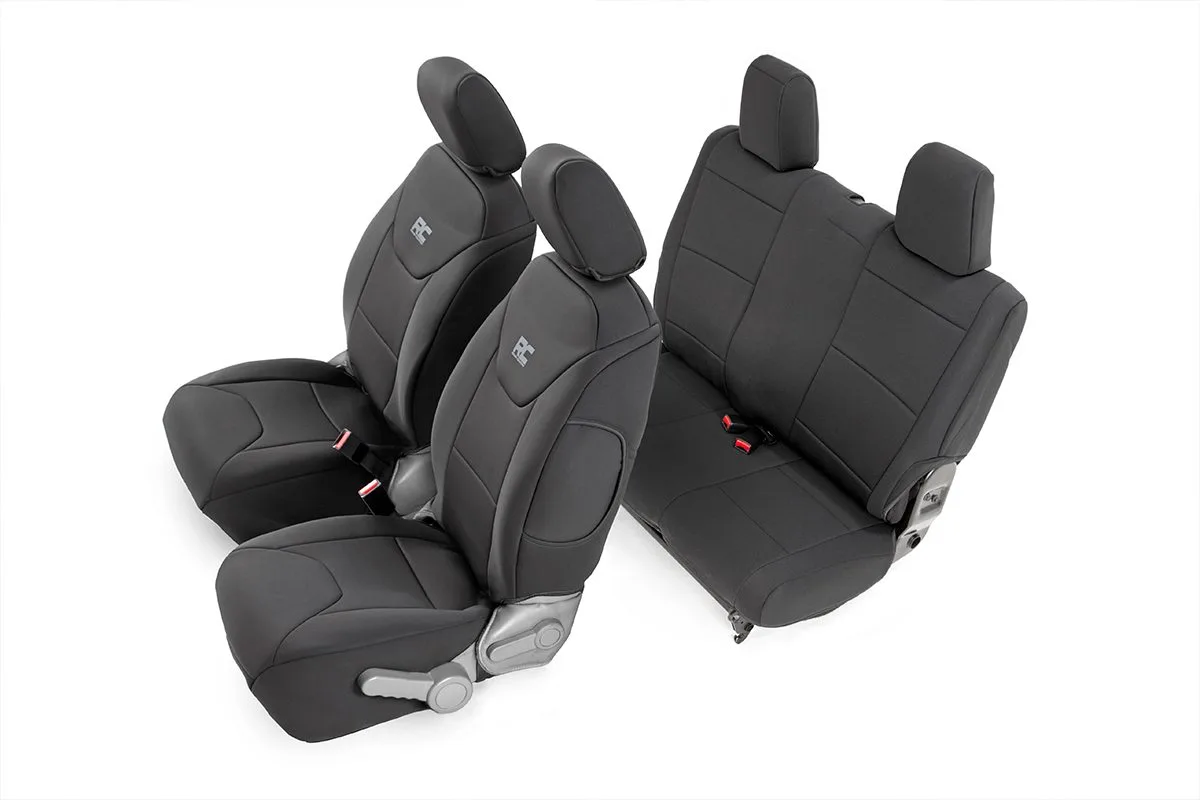 Seat Covers - Front and Rear - Jeep Wrangler JK 4WD (2007-2010)