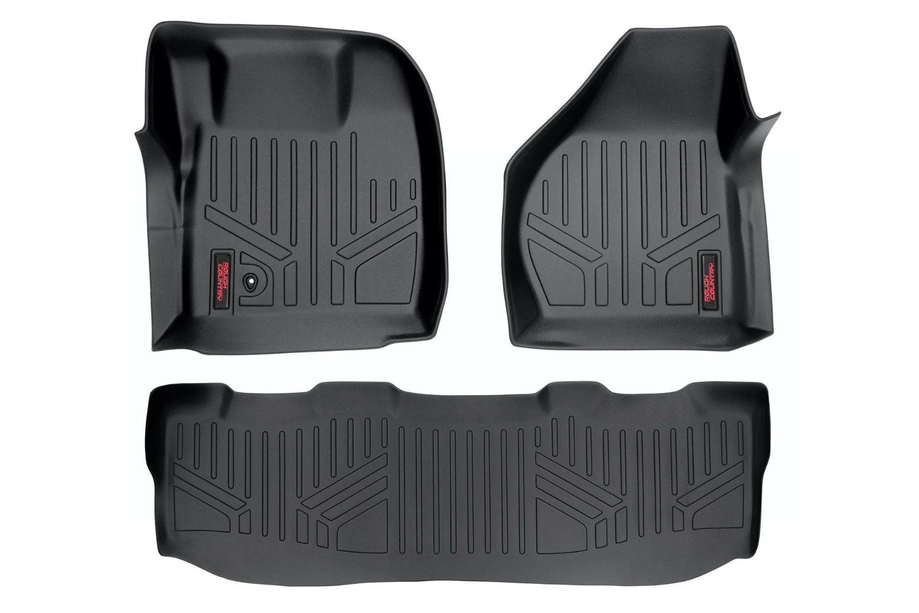 Floor Mats - FR & RR - Crew Cab - Ford F-250/F-350 Super Duty 2WD/4WD (08-10)
