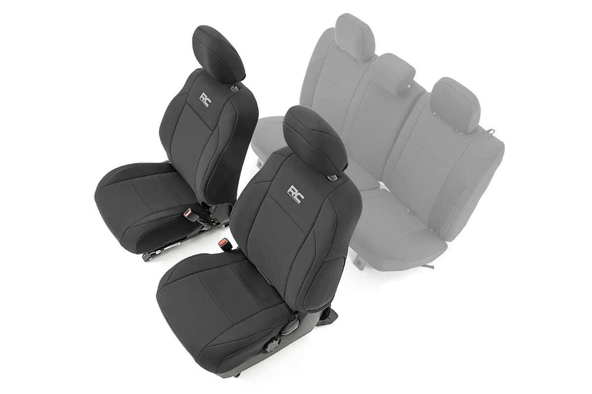 Seat Covers - Front - Double Cab - Toyota Tacoma 2WD/4WD (2016-2023)