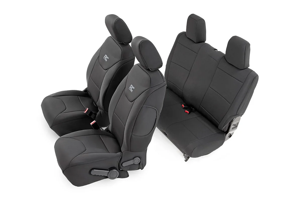 Seat Covers - Front and Rear - Jeep Wrangler JK 4WD (2011-2012)