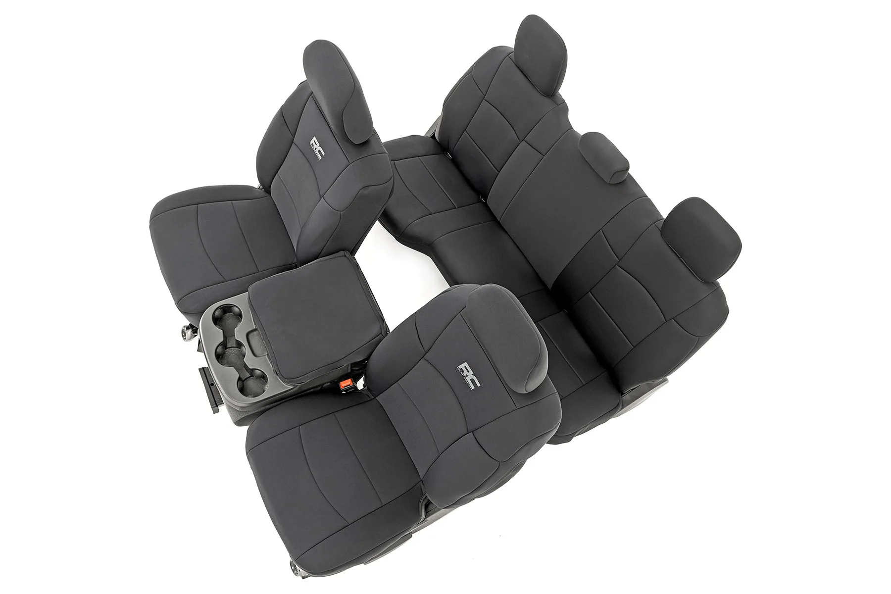 Seat Covers - FR & RR - 60/40 Rear Seat - Ram 2500 2WD/4WD (2019-2024)