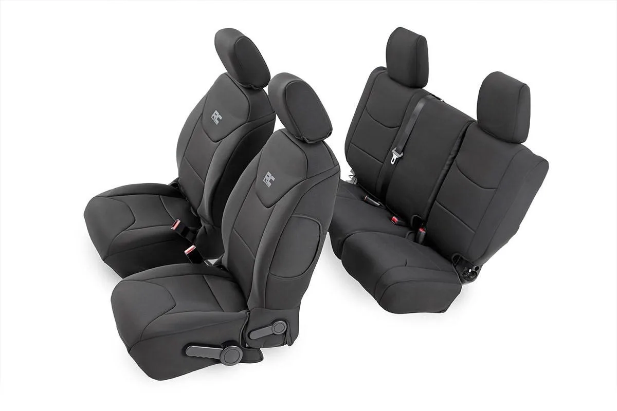 Seat Covers - Front and Rear - Jeep Wrangler Unlimited 4WD (2011-2012)
