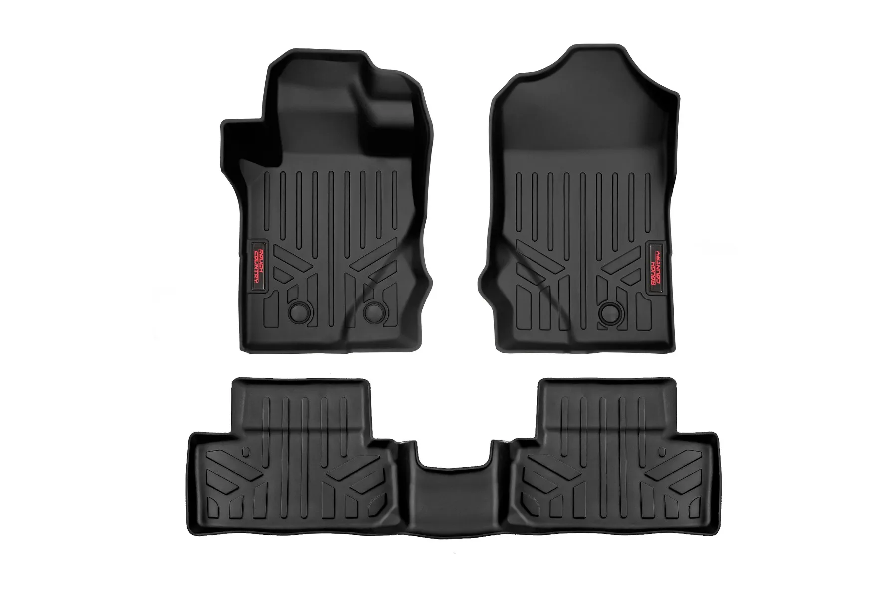 Floor Mats - Front & Rear - Ford Bronco (2 Door) 4WD (2021-2025)