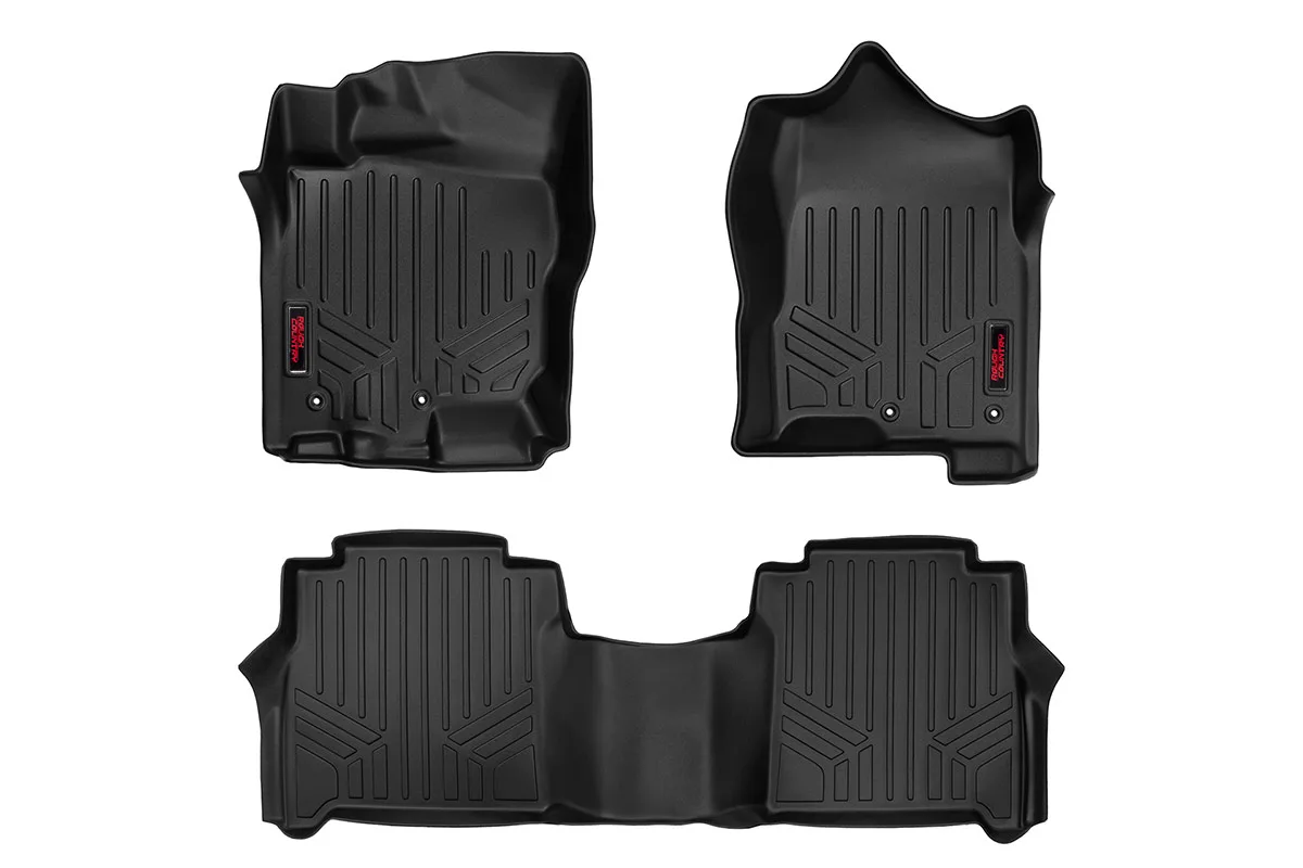 Floor Mats - FR & RR - Crew Cab - Nissan Titan (17-24)/Titan XD (16-24)