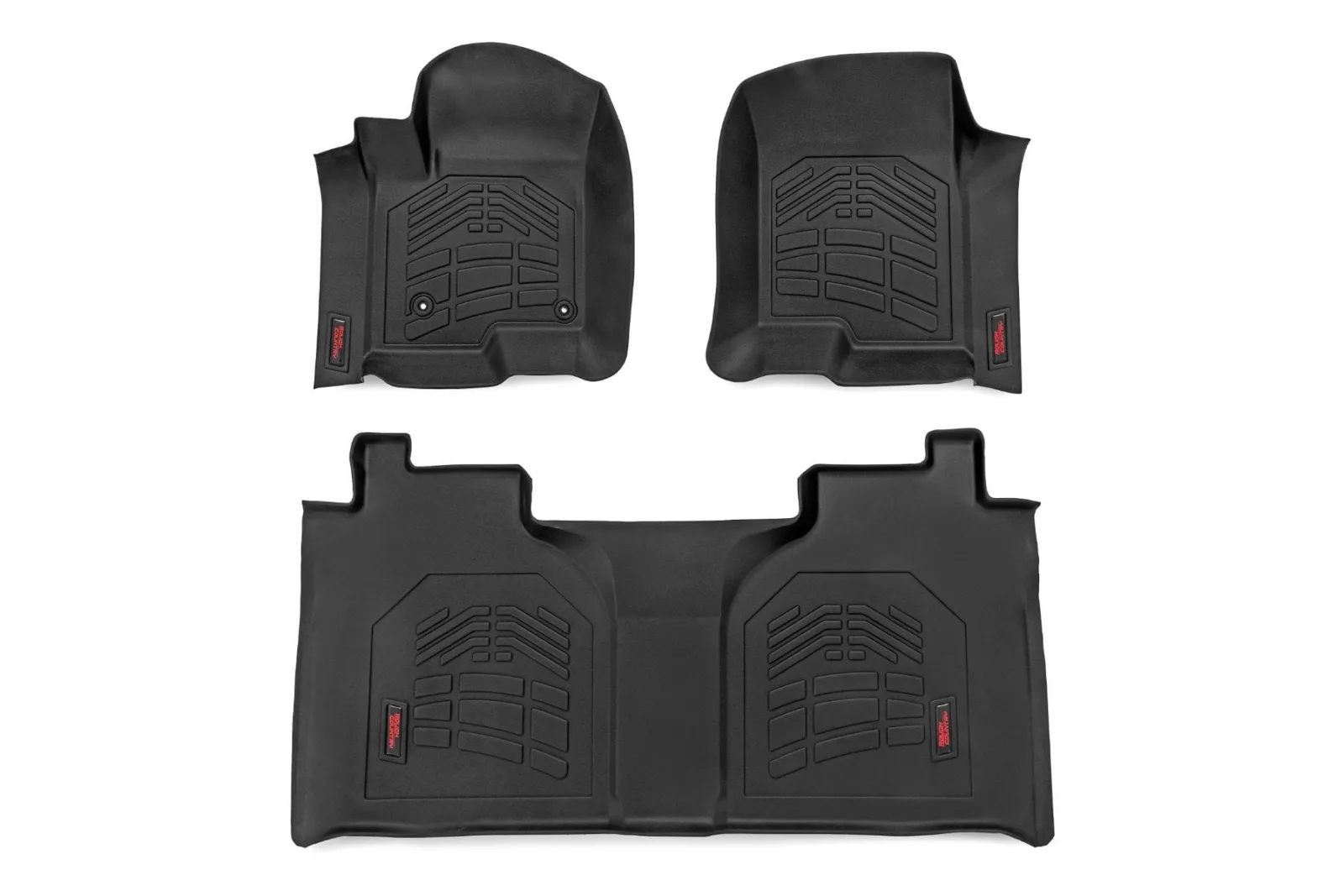Sure-Fit Floor Mats - FR & RR - FR Bucket - Crew - Chevy/GMC 1500/2500HD/3500HD (19-25 & Classic)