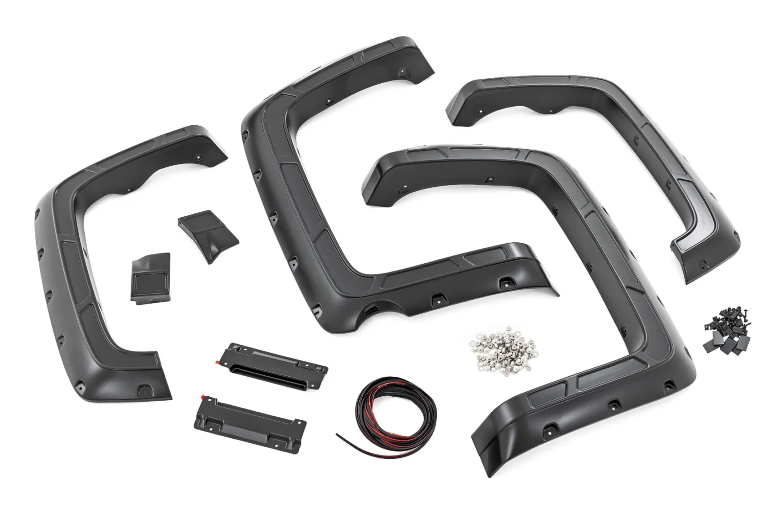 Fender Flares - Defender l 5'9" Bed  - G7C Red Hot - Chevy Silverado 1500 (14-18 & Classic)