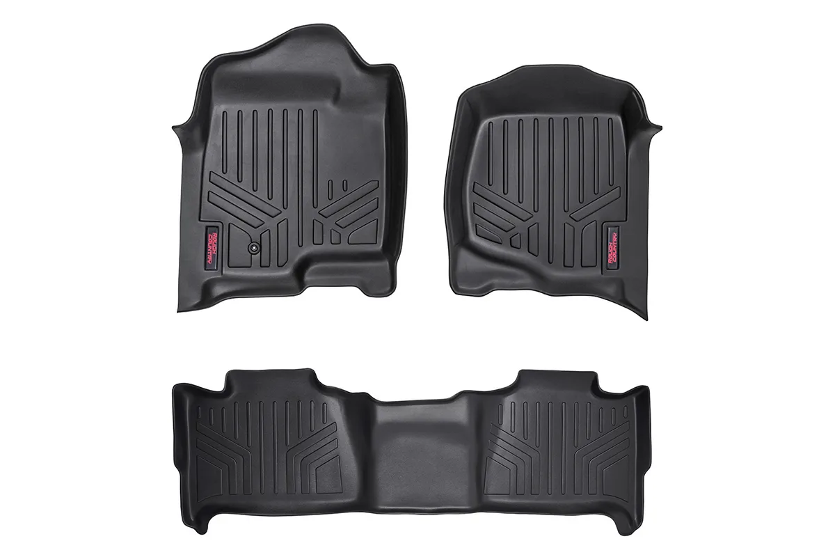 Floor Mats - FR & RR - Chevy/GMC Tahoe/Yukon 2WD/4WD (2007-2014)