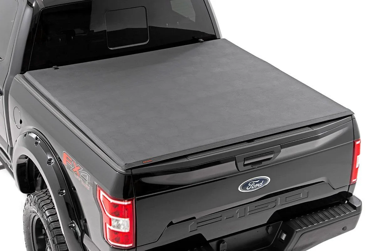 Soft Tri-Fold Bed Cover - 6'7" Bed - Ford F-150 (15-20)/Raptor (17-20)
