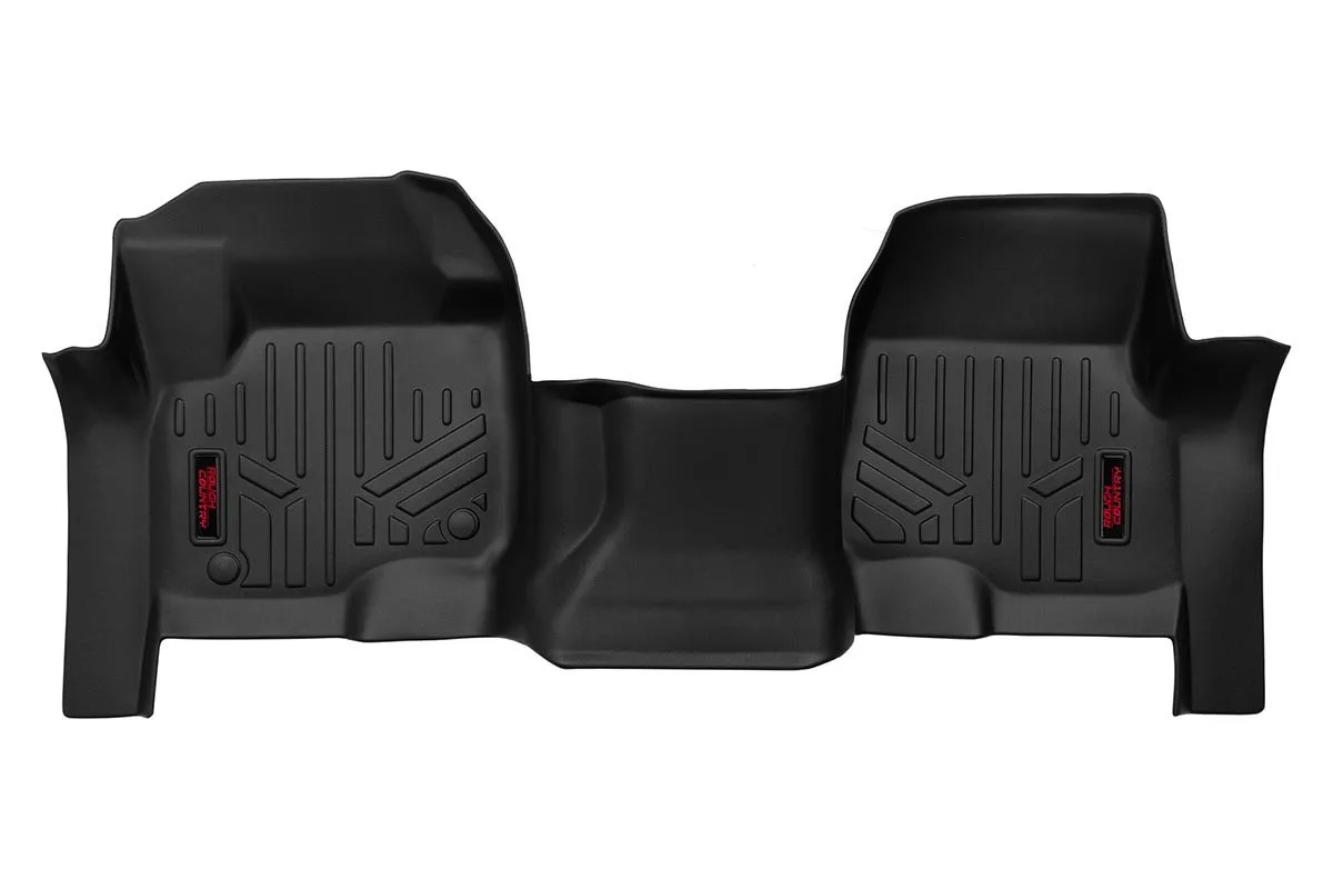 Floor Mats - Front - Over Hump - Ford F-250/F-350 Super Duty 2WD/4WD (17-25)