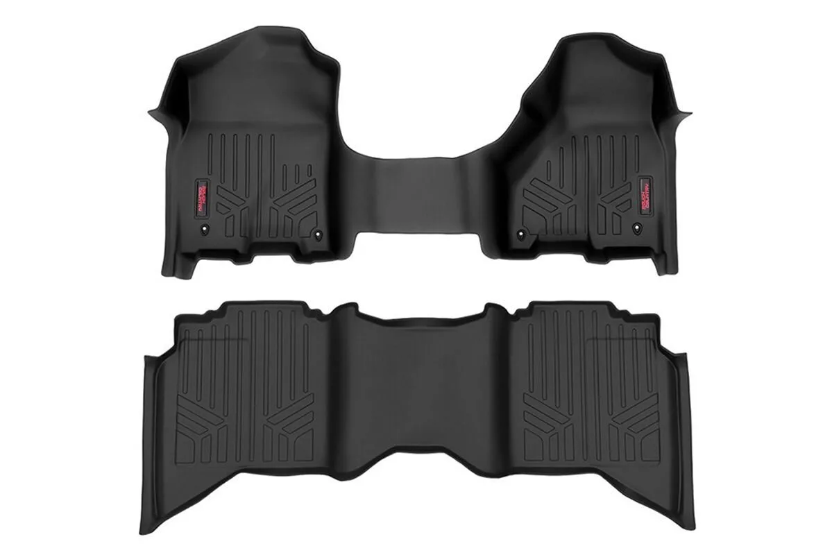 Floor Mats - FR & RR - Crew/Mega Cab - Ram 1500 2WD/4WD (2012-2018 & Classic)